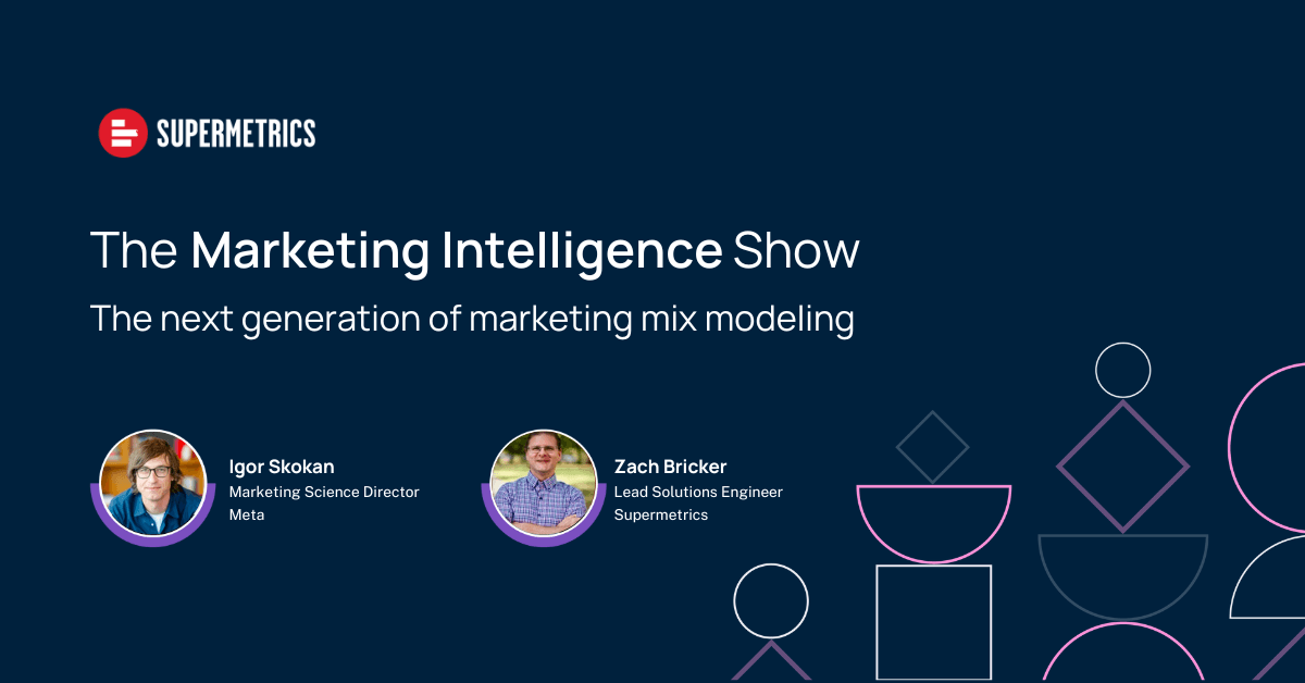 Podcast episode cover - 61 - The next generation of marketing mix modeling
