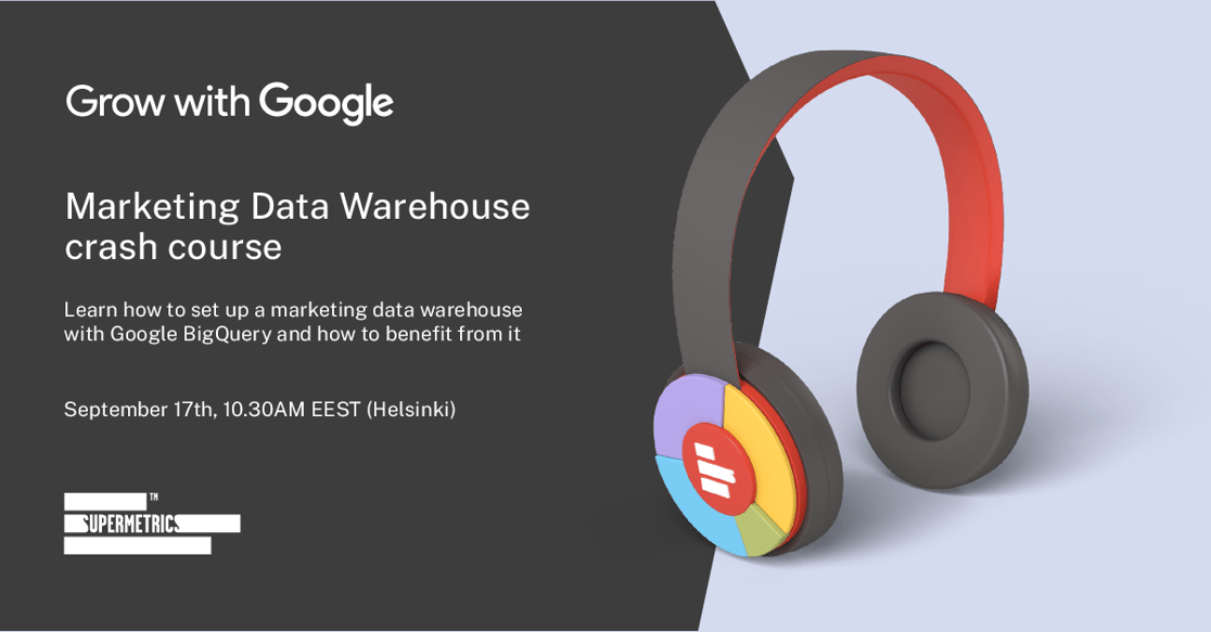 Grow with Google: a marketing data warehouse crash course