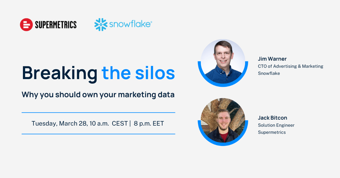 Breaking the silos: Why you should own your marketing data