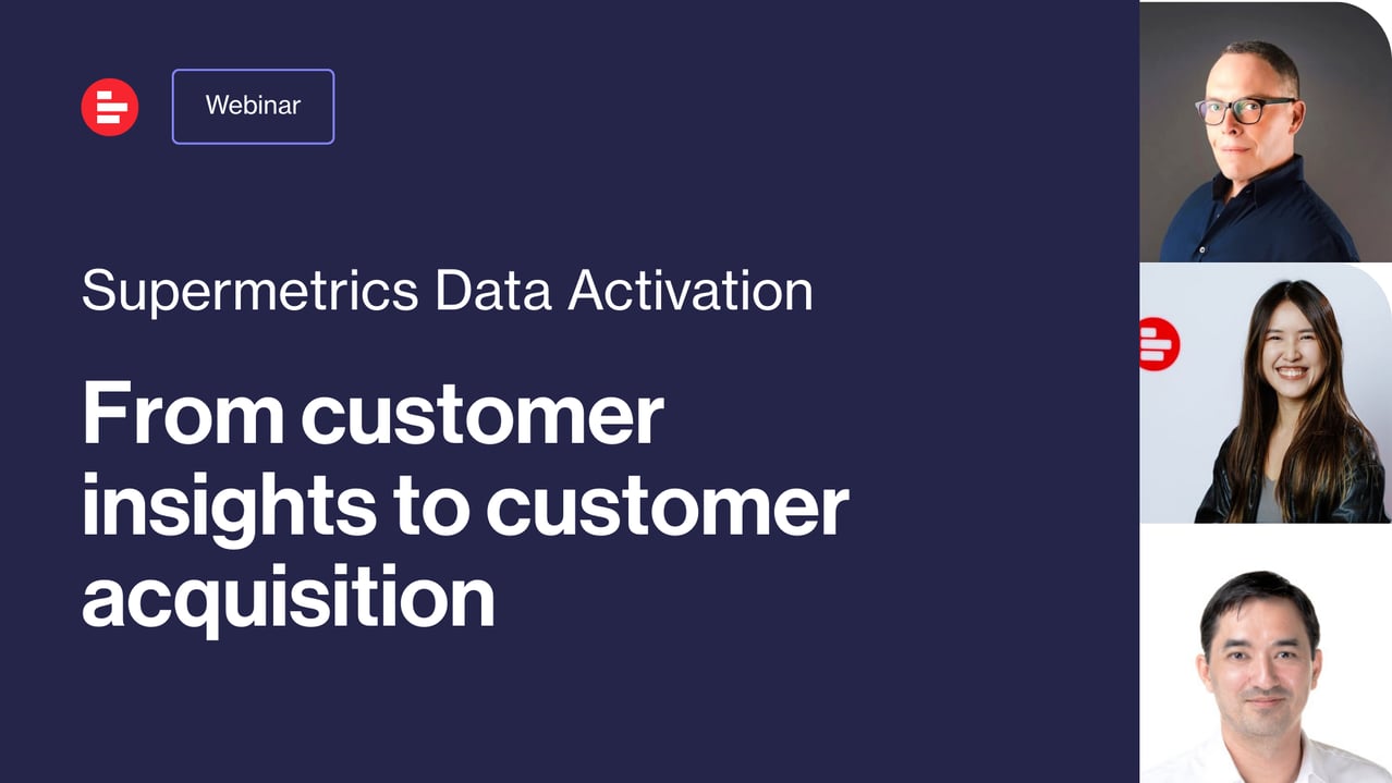 From customer insights to customer acquisition 
