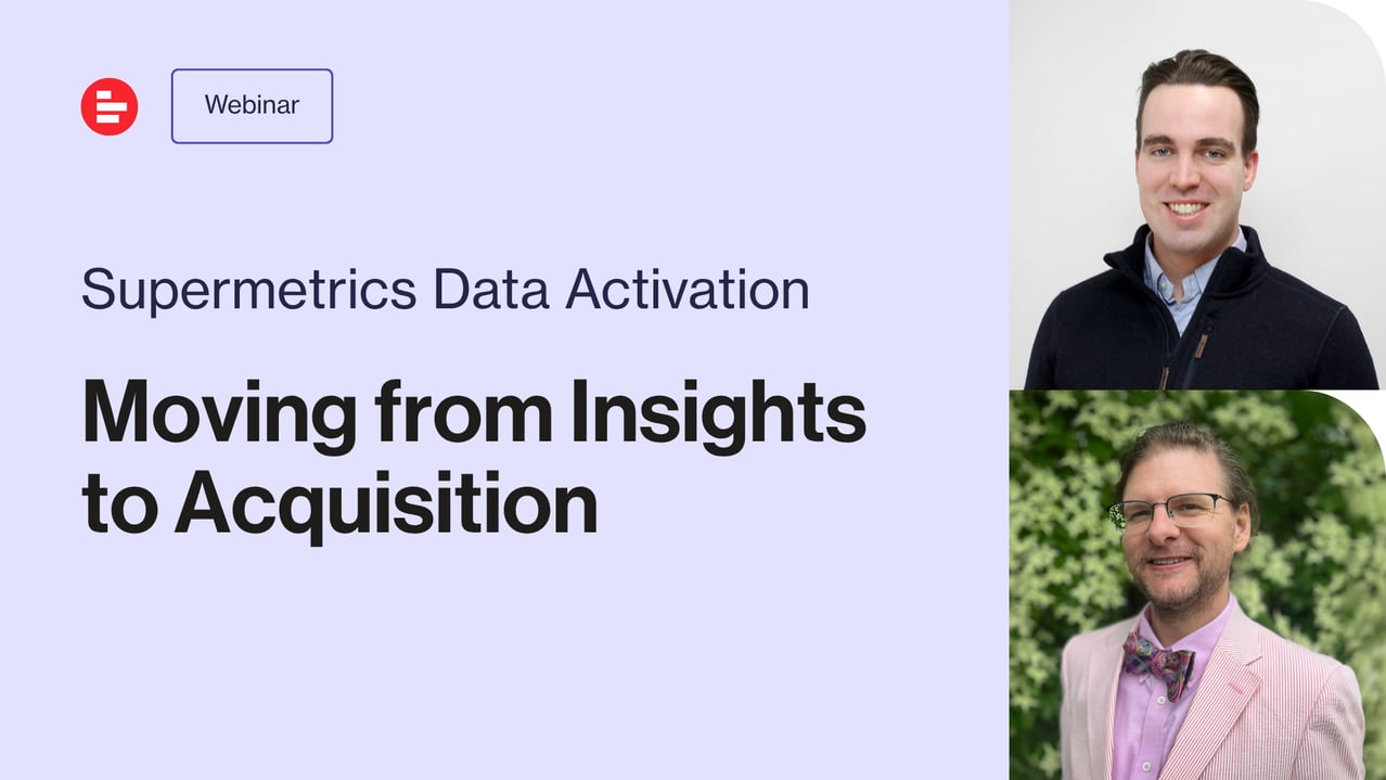 On-demand: Moving from insights to customer acquisition 