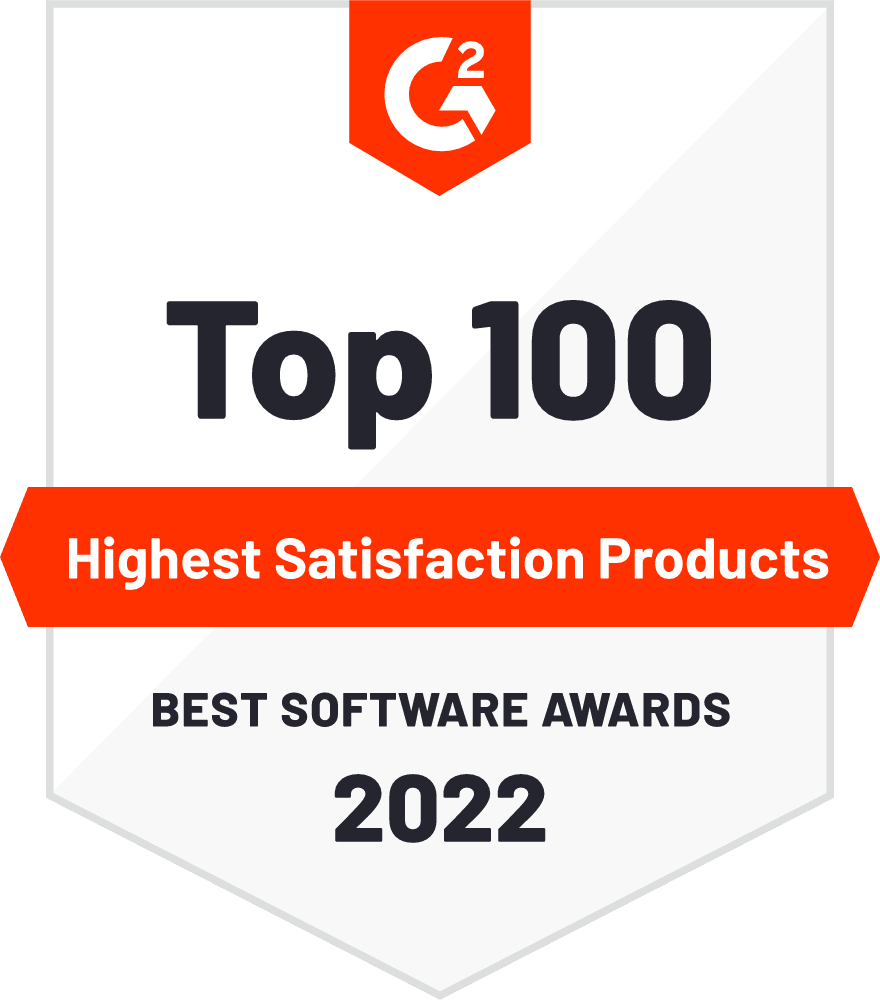 G2 highest satisfaction award